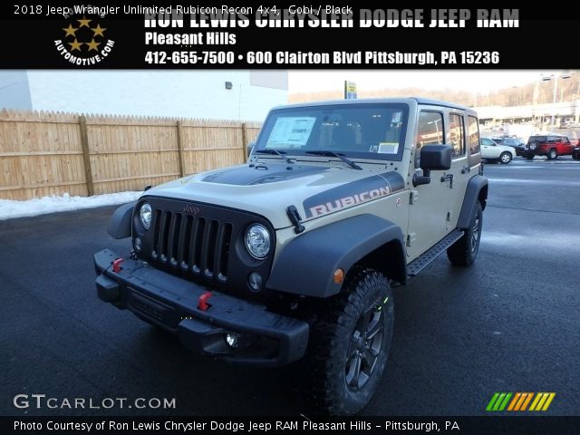 Gobi 2018 Jeep Wrangler Unlimited Rubicon Recon 4x4