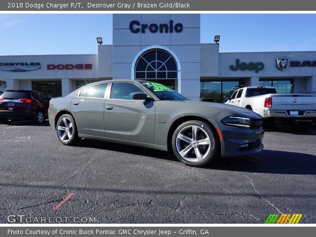 2018 Dodge Charger R/T in Destroyer Gray