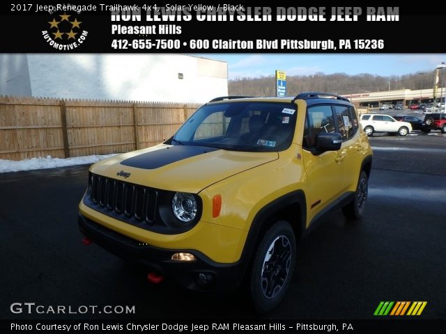 2017 Jeep Renegade Trailhawk 4x4 in Solar Yellow