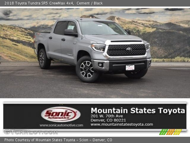 2018 Toyota Tundra SR5 CrewMax 4x4 in Cement