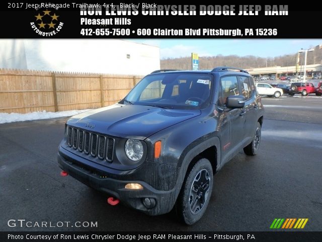 2017 Jeep Renegade Trailhawk 4x4 in Black