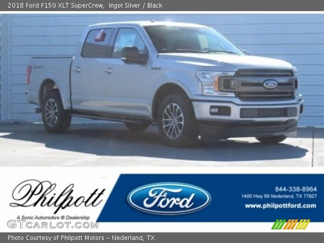 2018 Ford F150 XLT SuperCrew in Ingot Silver