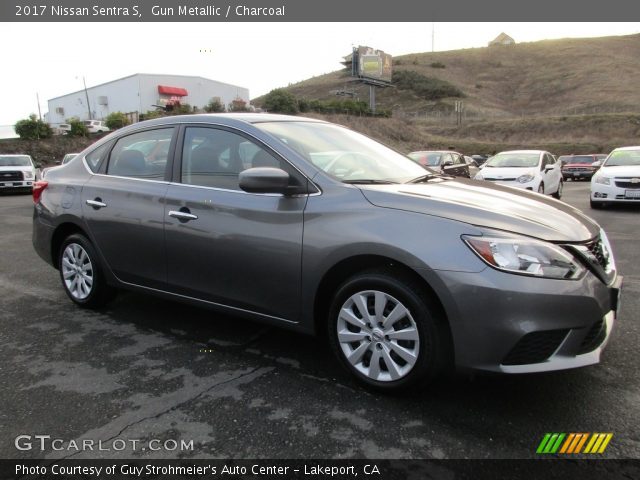 2017 Nissan Sentra S in Gun Metallic