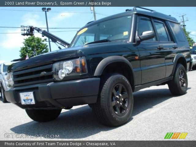 2003 Land Rover Discovery S in Epsom Green