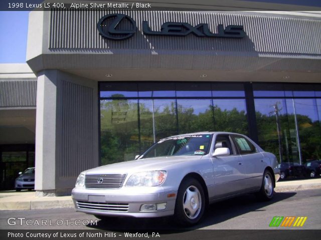 1998 Lexus LS 400 in Alpine Silver Metallic