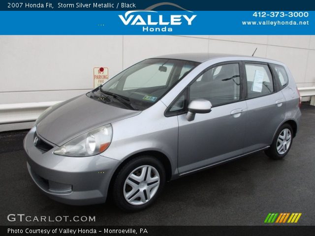 2007 Honda Fit  in Storm Silver Metallic