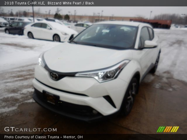 2018 Toyota C-HR XLE in Blizzard White Pearl