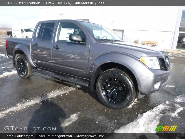 2018 Nissan Frontier SV Crew Cab 4x4 in Gun Metallic