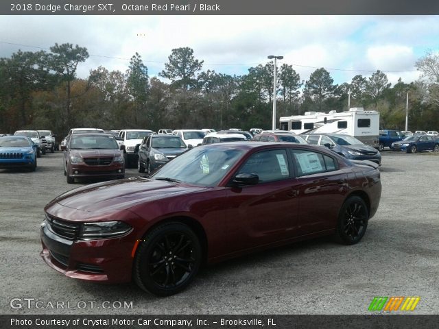 2018 Dodge Charger SXT in Octane Red Pearl