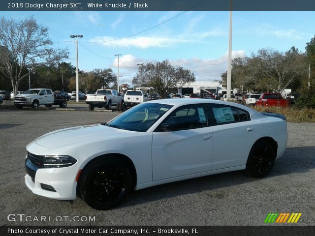 2018 Dodge Charger SXT in White Knuckle