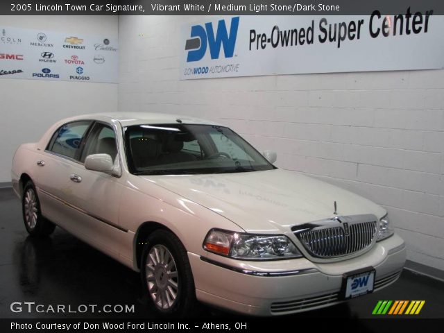 2005 Lincoln Town Car Signature in Vibrant White