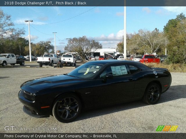 2018 Dodge Challenger R/T in Pitch Black