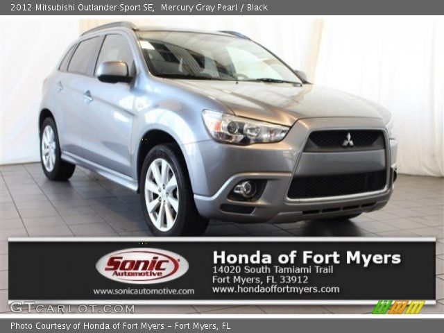 2012 Mitsubishi Outlander Sport SE in Mercury Gray Pearl