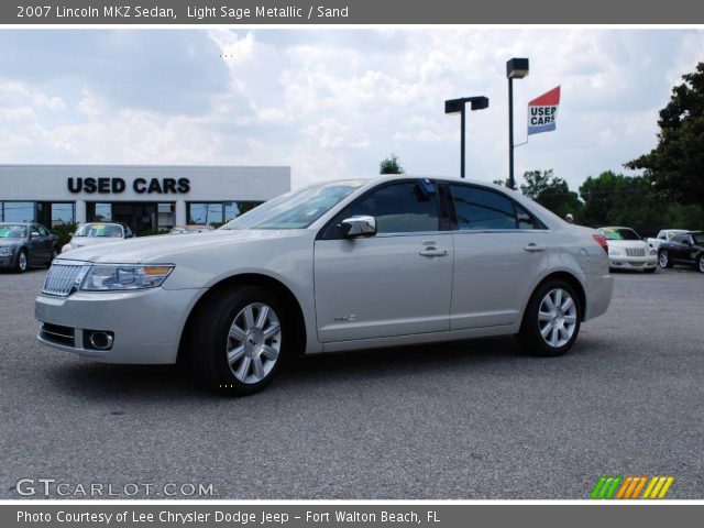 2007 Lincoln MKZ Sedan in Light Sage Metallic