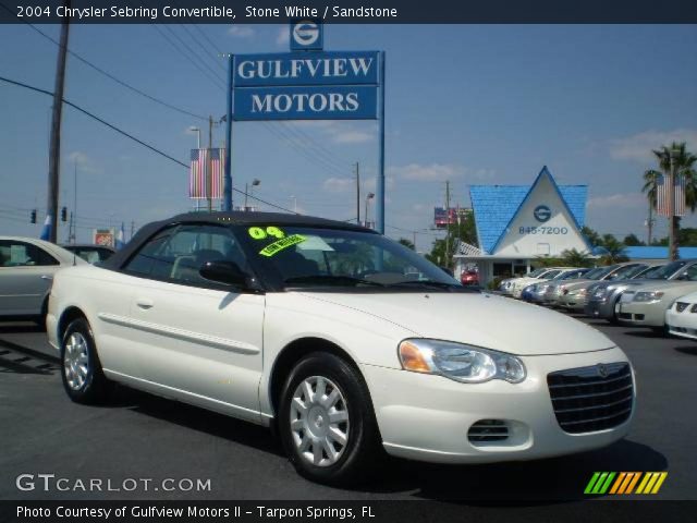 2004 Chrysler Sebring Convertible in Stone White