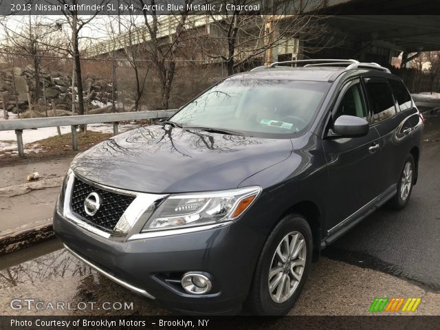 2013 Nissan Pathfinder SL 4x4 in Arctic Blue Metallic