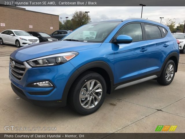 2017 Hyundai Tucson SE AWD in Caribbean Blue