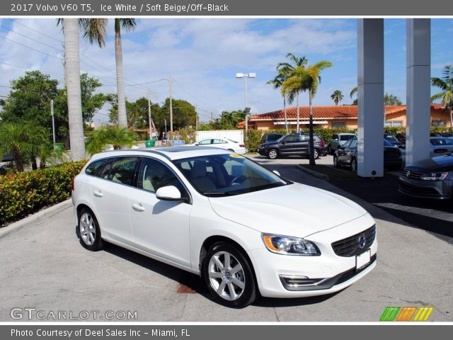 2017 Volvo V60 T5 in Ice White