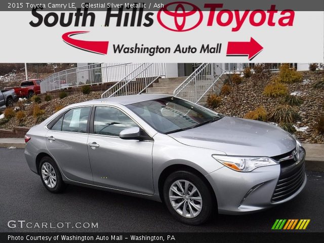 2015 Toyota Camry LE in Celestial Silver Metallic
