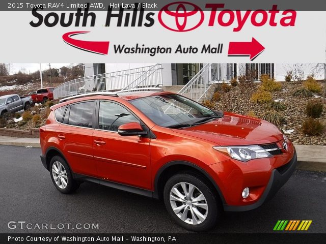 2015 Toyota RAV4 Limited AWD in Hot Lava