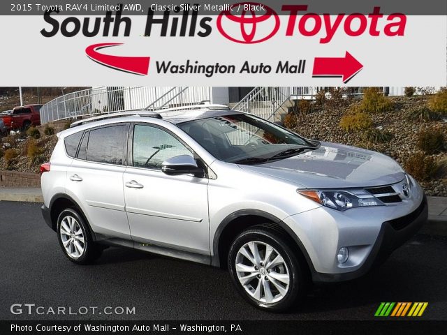 2015 Toyota RAV4 Limited AWD in Classic Silver Metallic
