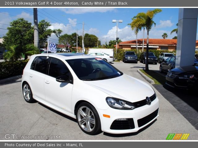 2013 Volkswagen Golf R 4 Door 4Motion in Candy White