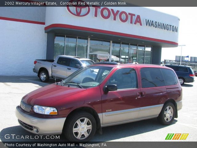 2002 Mercury Villager Estate in Cordovan Red Metallic