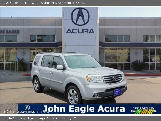 2015 Honda Pilot EX-L in Alabaster Silver Metallic