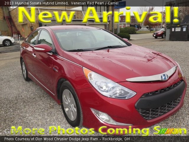 2013 Hyundai Sonata Hybrid Limited in Venetian Red Pearl