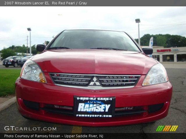 2007 Mitsubishi Lancer ES in Rio Red Pearl
