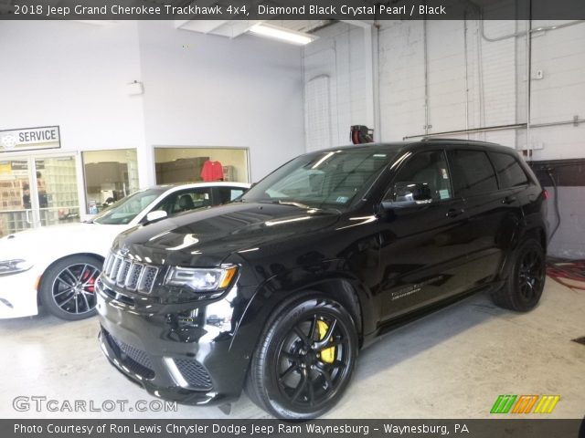 2018 Jeep Grand Cherokee Trackhawk 4x4 in Diamond Black Crystal Pearl