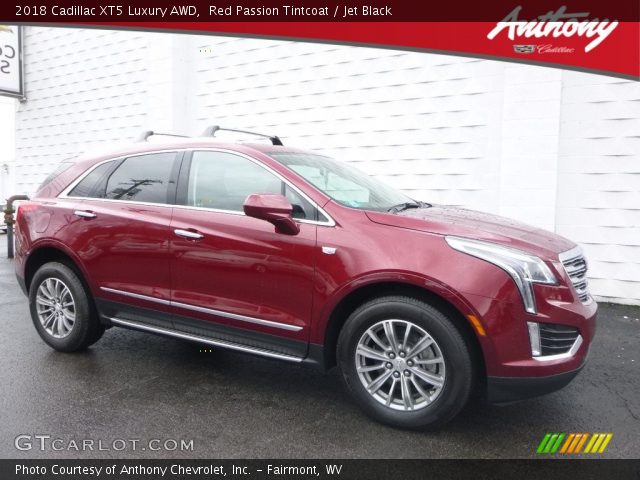 2018 Cadillac XT5 Luxury AWD in Red Passion Tintcoat