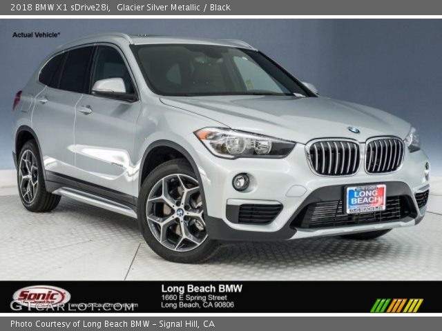 2018 BMW X1 sDrive28i in Glacier Silver Metallic