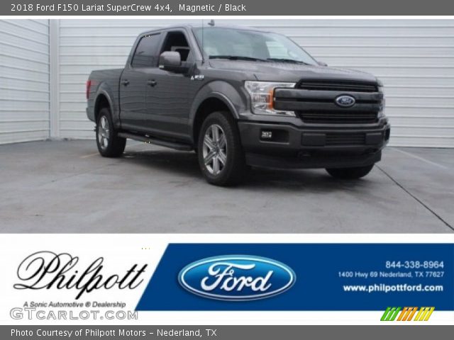 2018 Ford F150 Lariat SuperCrew 4x4 in Magnetic