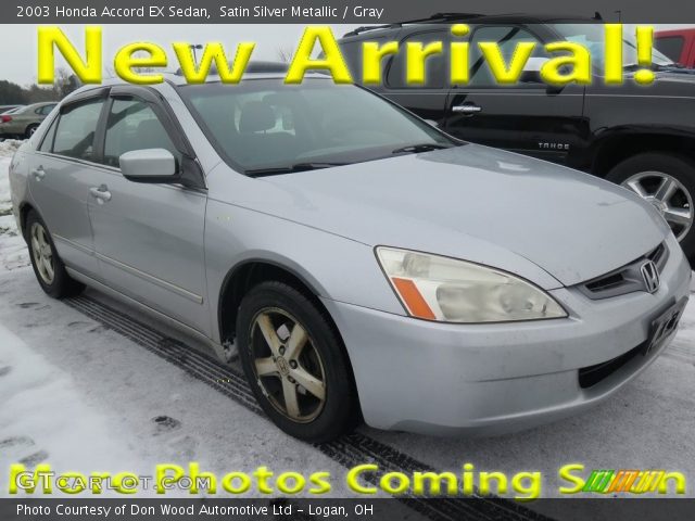 2003 Honda Accord EX Sedan in Satin Silver Metallic