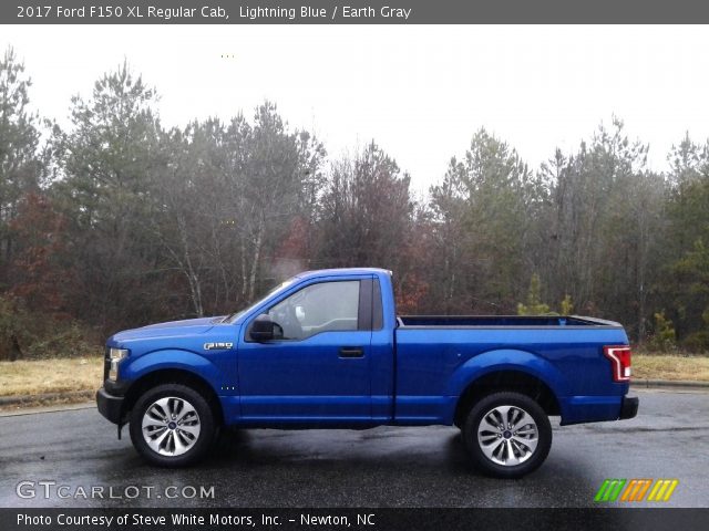 2017 Ford F150 XL Regular Cab in Lightning Blue