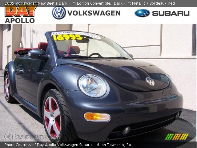2005 Volkswagen New Beetle Dark Flint Edition Convertible in Dark Flint Metallic