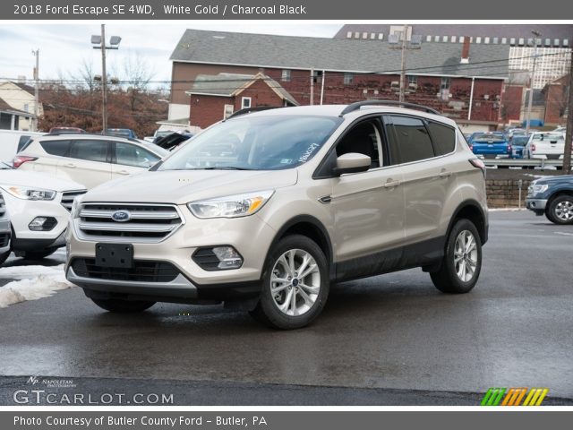 2018 Ford Escape SE 4WD in White Gold