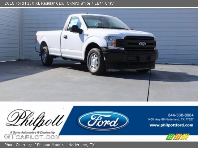 2018 Ford F150 XL Regular Cab in Oxford White
