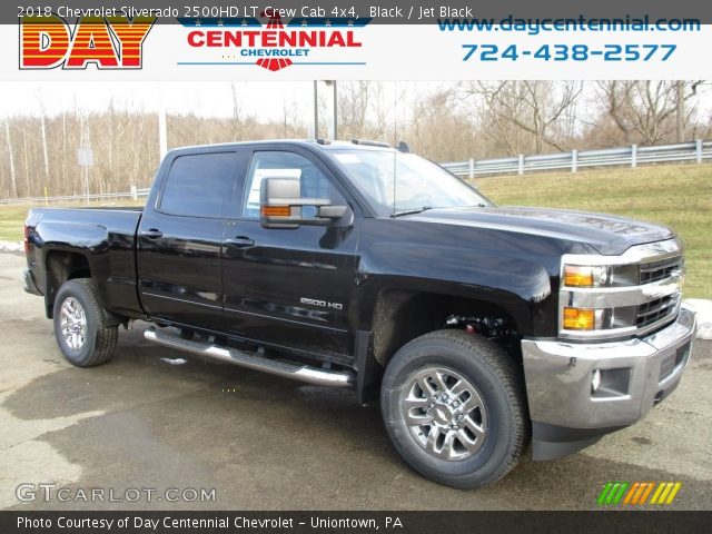 2018 Chevrolet Silverado 2500HD LT Crew Cab 4x4 in Black