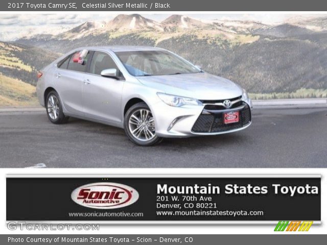 2017 Toyota Camry SE in Celestial Silver Metallic