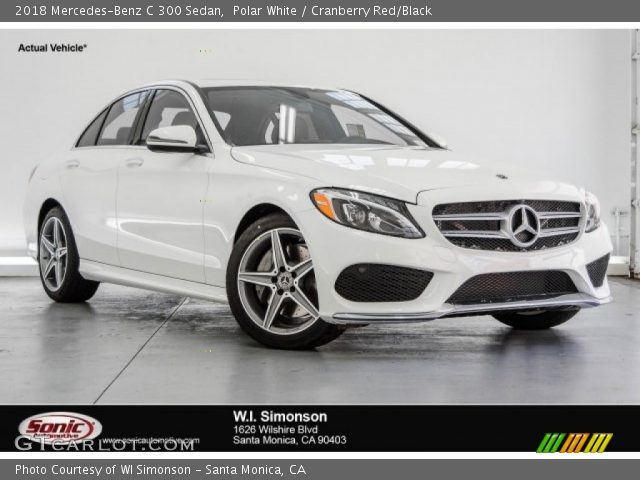 2018 Mercedes-Benz C 300 Sedan in Polar White
