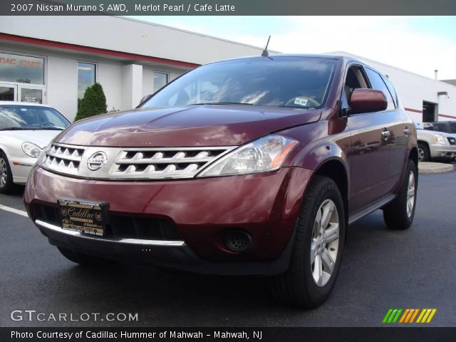 2007 Nissan Murano S AWD in Merlot Pearl