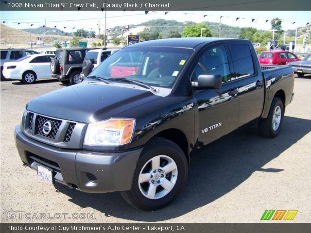 2008 Nissan Titan SE Crew Cab in Galaxy Black