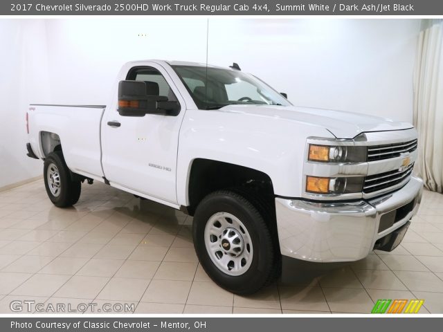 2017 Chevrolet Silverado 2500HD Work Truck Regular Cab 4x4 in Summit White