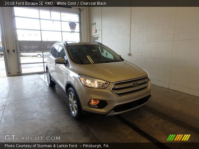 2018 Ford Escape SE 4WD in White Gold