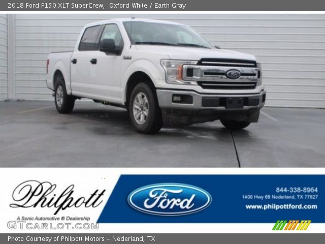 2018 Ford F150 XLT SuperCrew in Oxford White