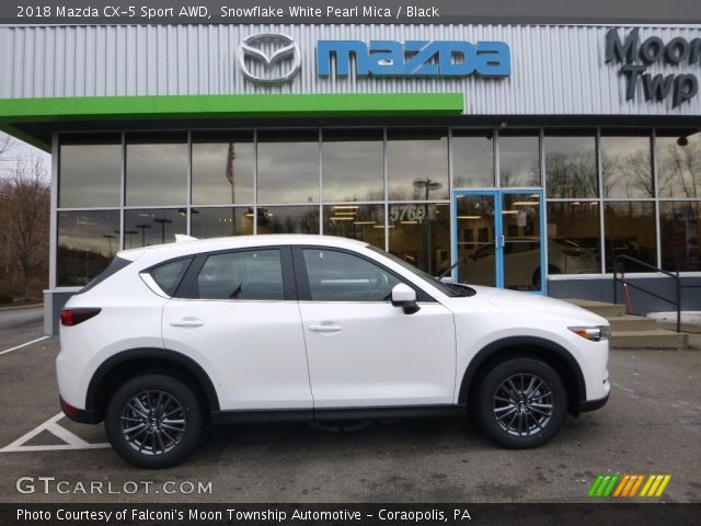 2018 Mazda CX-5 Sport AWD in Snowflake White Pearl Mica