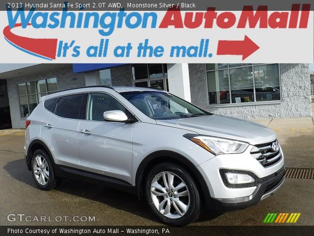 2013 Hyundai Santa Fe Sport 2.0T AWD in Moonstone Silver