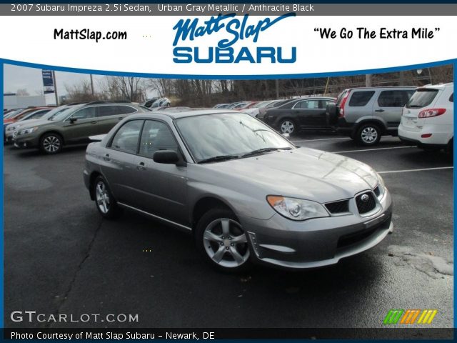 2007 Subaru Impreza 2.5i Sedan in Urban Gray Metallic